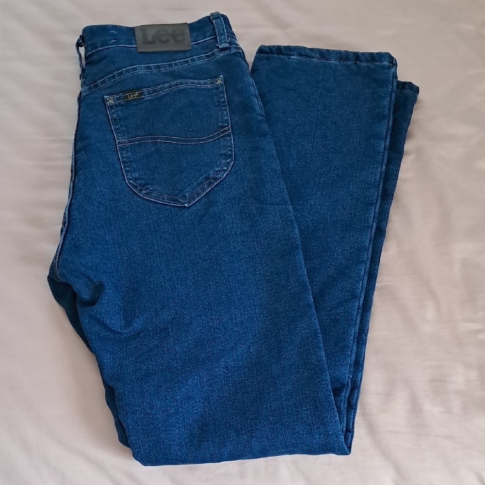 Lee Men's Classic Indigo Straight Jeans